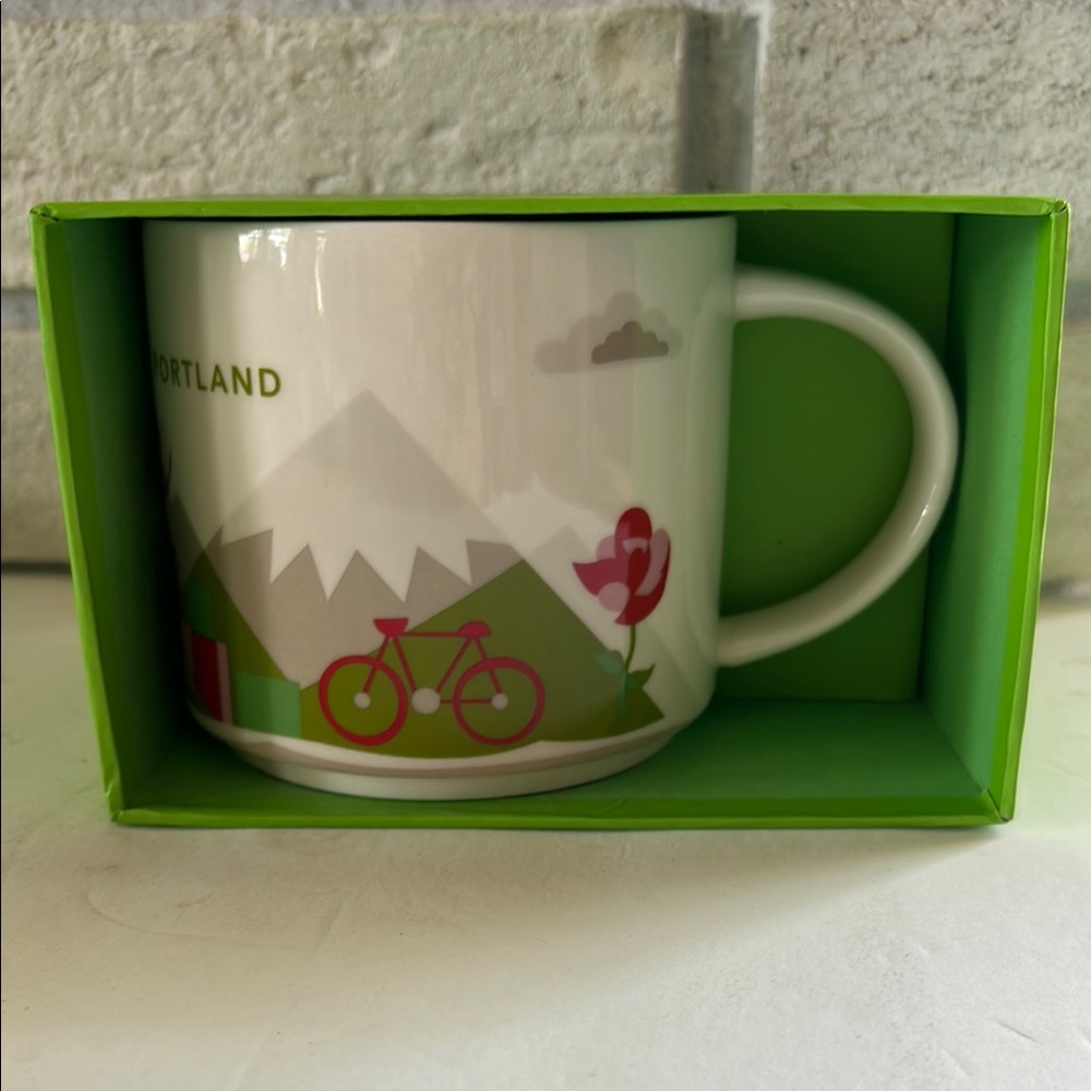 Starbucks Portland You Are Here Mug